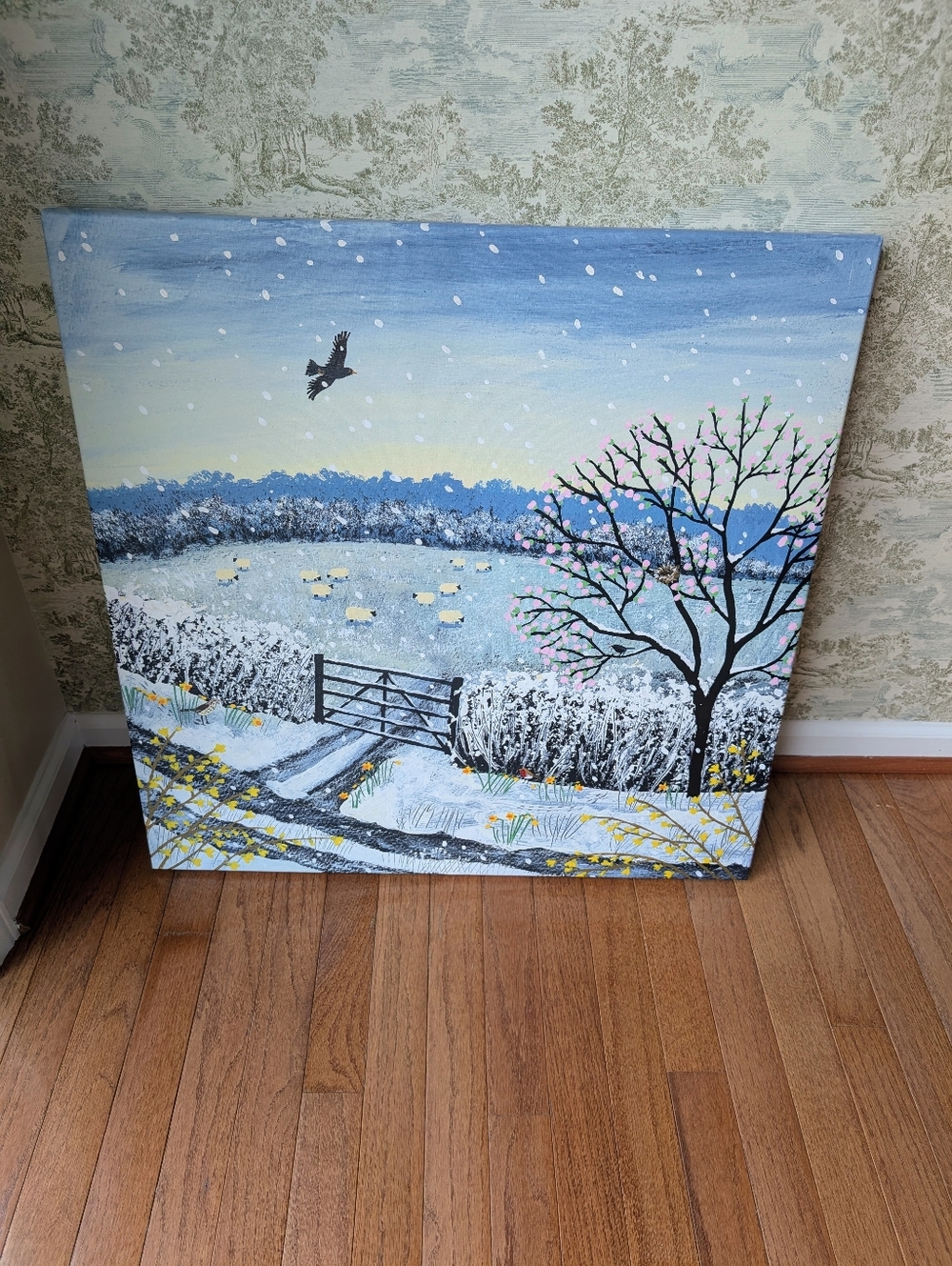 Jo Grundy Wall Canvas England